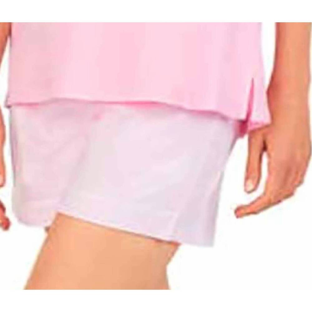 NEW CAROLE HOCHMAN women's solid shorts in pink